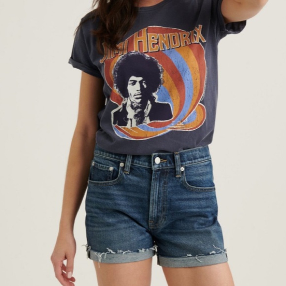 Jimi Hendrix Lucky Brand Vintage Vibe Tee Shirt NWOT